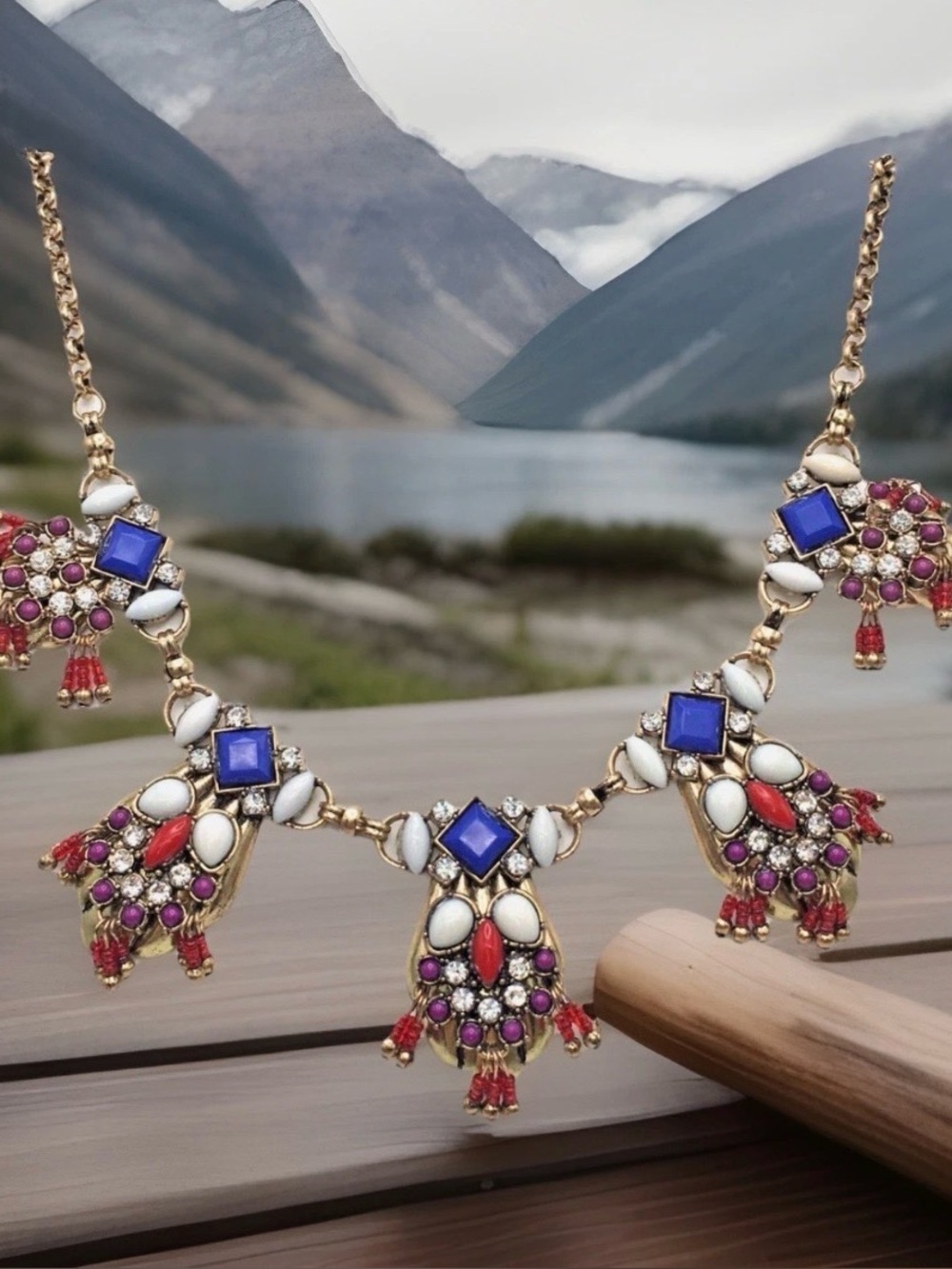 Ruff-Skch Owl Vintage Necklace